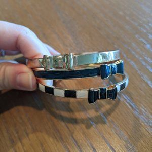 Kate Spade Take a Bow Bangle Bracelet (Set of 3)